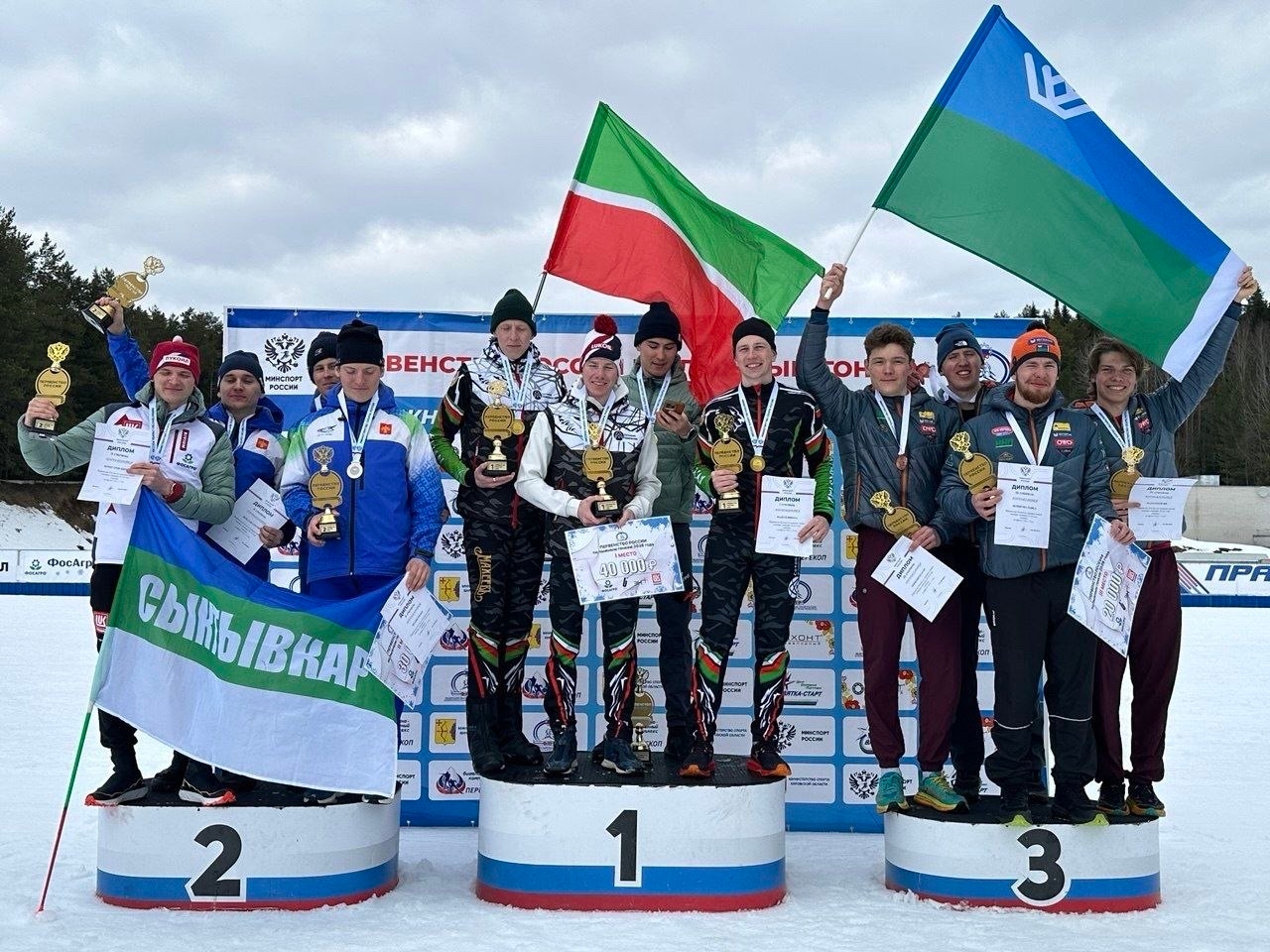 Воспитанники ЮКИОРа с медалями на соревнованиях по лыжным гонкам