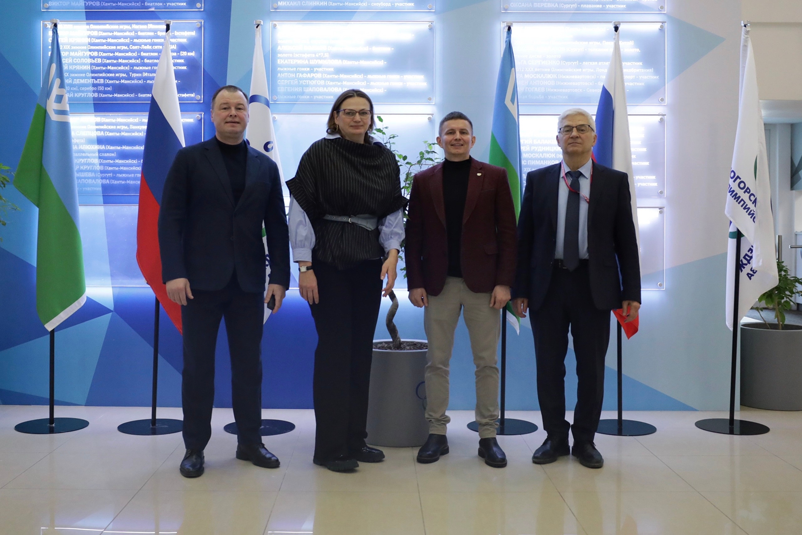 Сегодня Югорский колледж-интернат олимпийского резерва стал местом встречи 