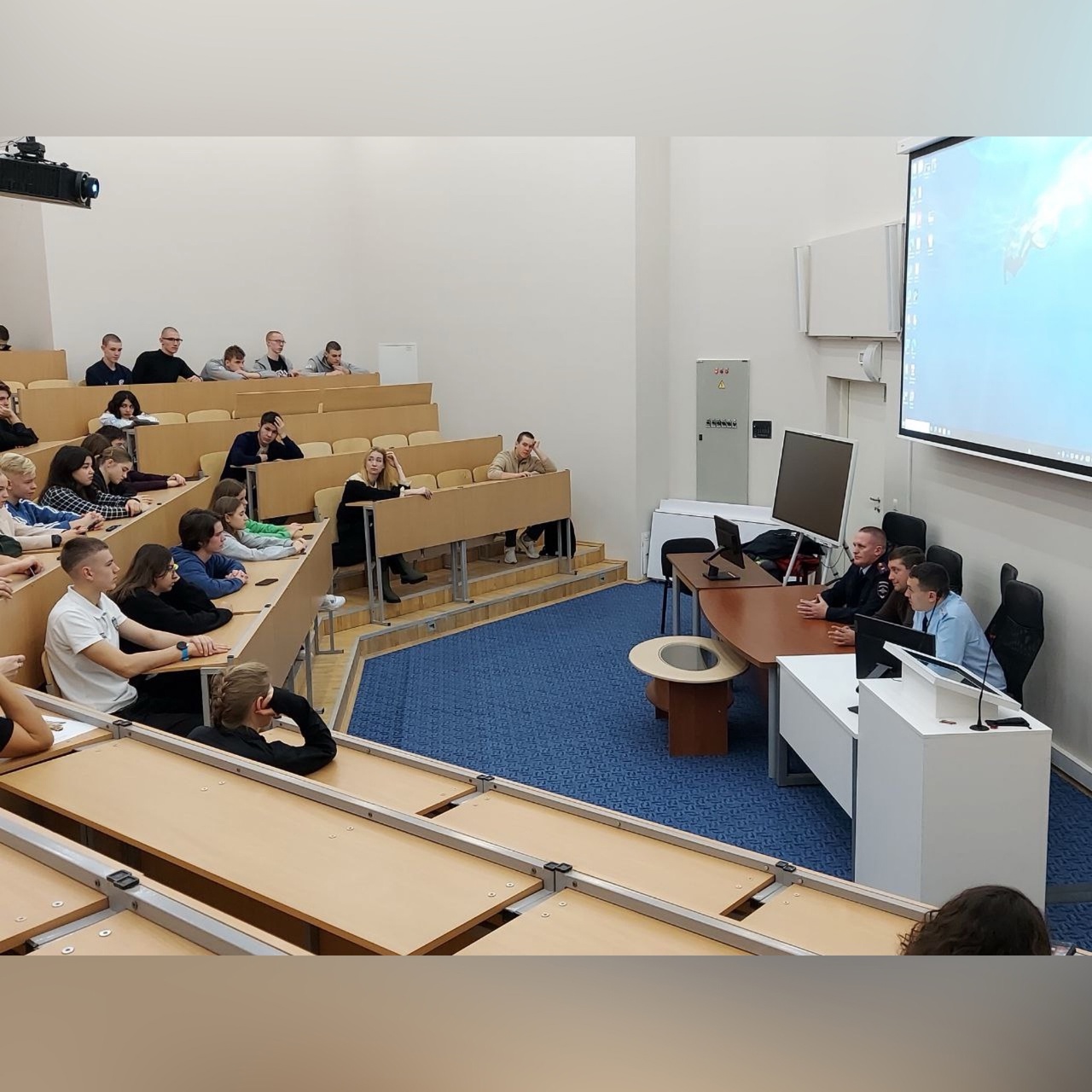 Для наших воспитанников была проведена профилактическая беседа